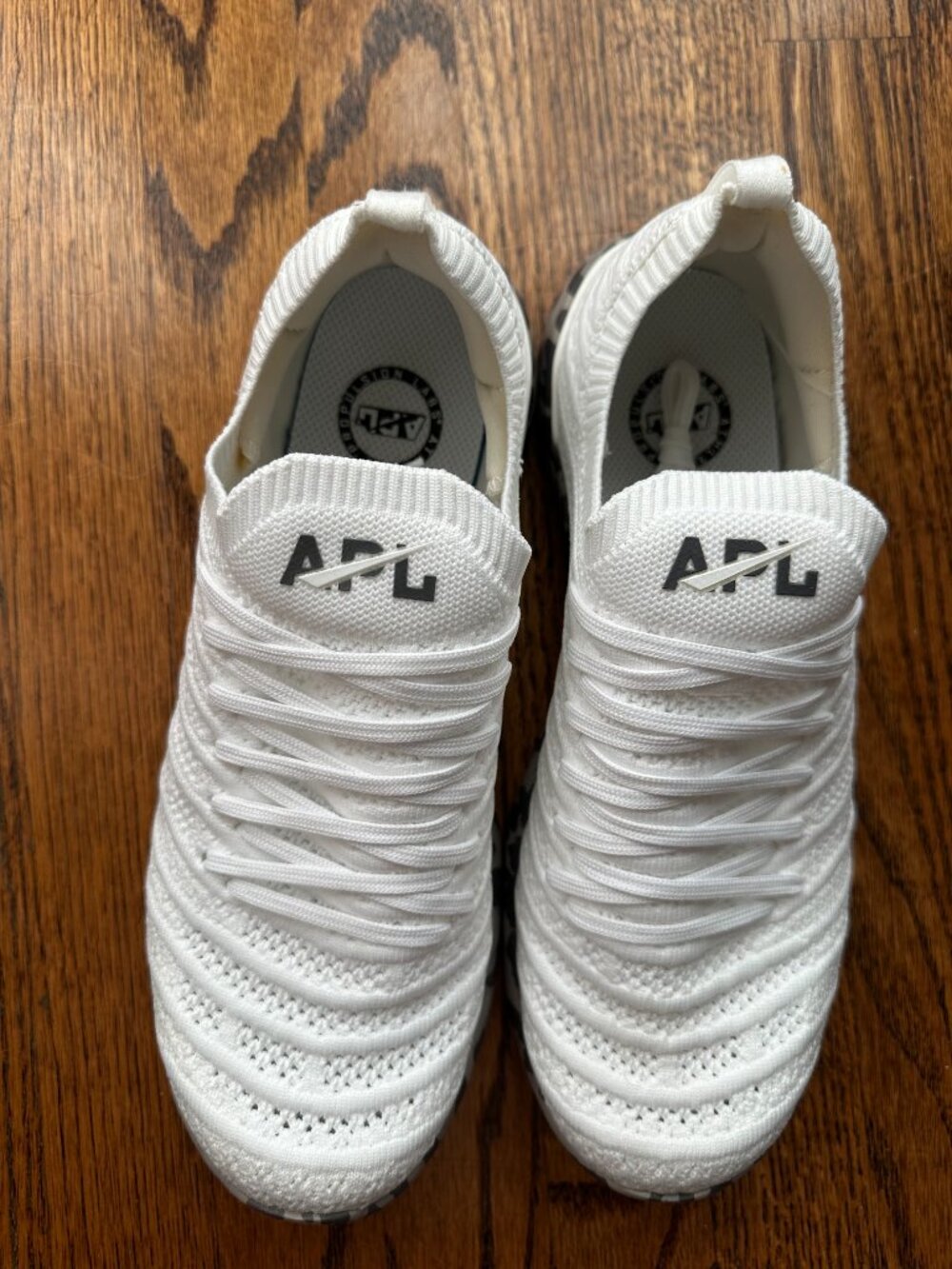 APL: Athletic Propulsion Labs Women's TechLoom Wave Sneakers, White 8